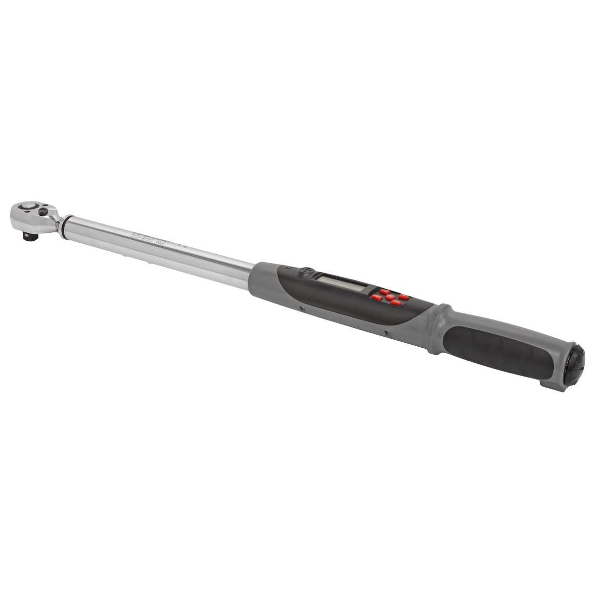 Sealey Premier Digital Torque Wrench with Angle Function 1/2"Sq Drive 20-200Nm STW306 - BostonPlates Autocare Centre
