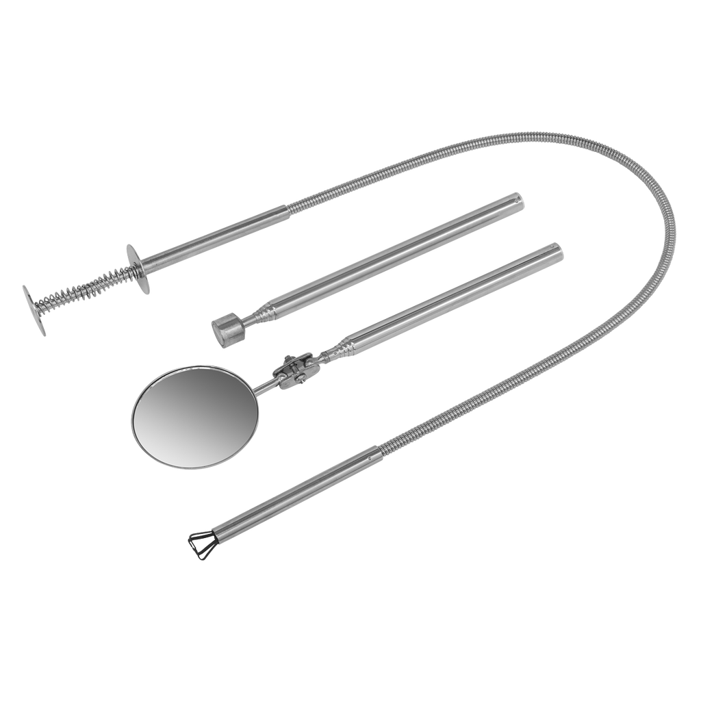Siegen Magnetic Pick-Up, Flexible Claw & Inspection Tool Set 3pc S0949 - BostonPlates Autocare Centre