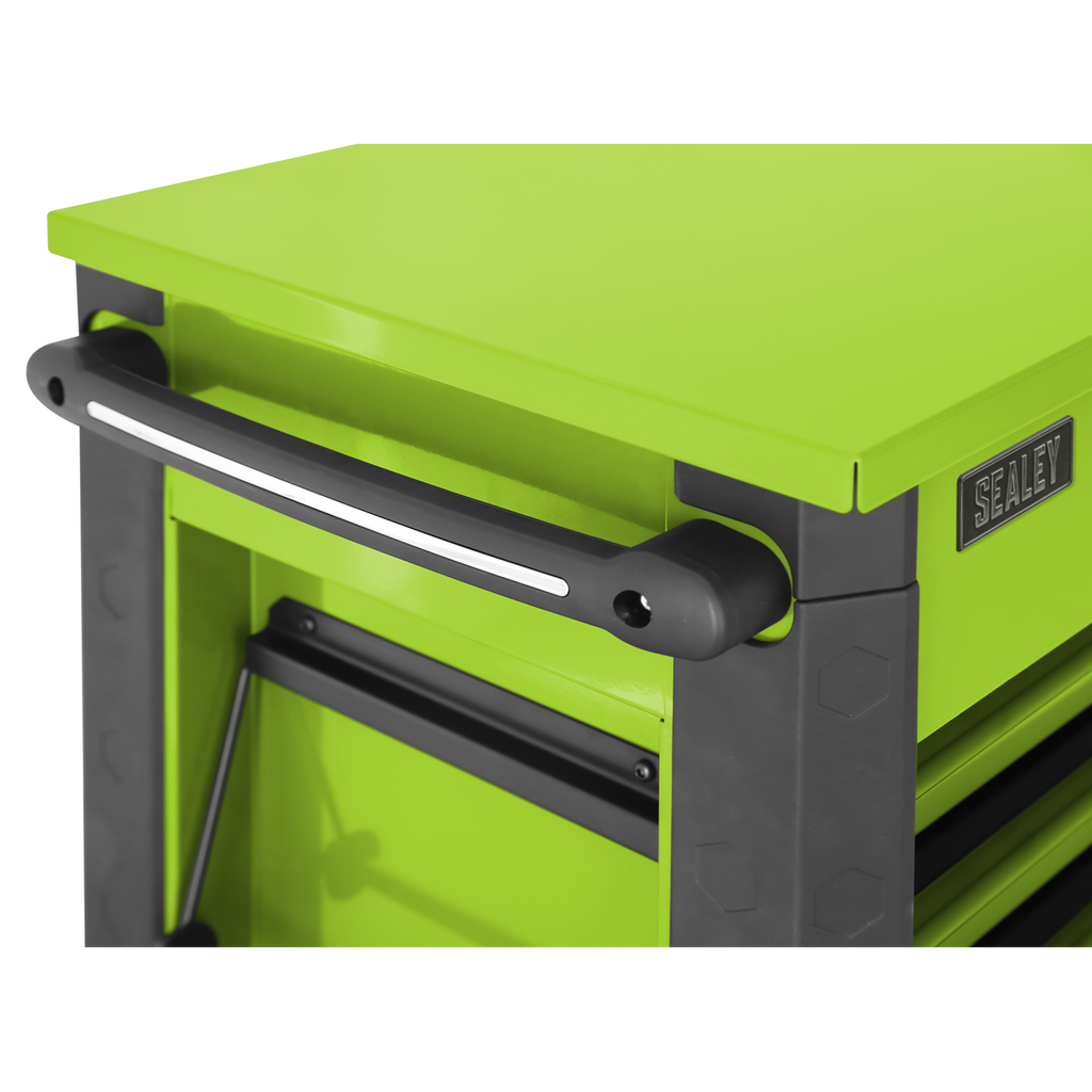 Superline Pro® Tool Trolley 6 Drawer - Green AP266HV - BostonPlates Autocare Centre