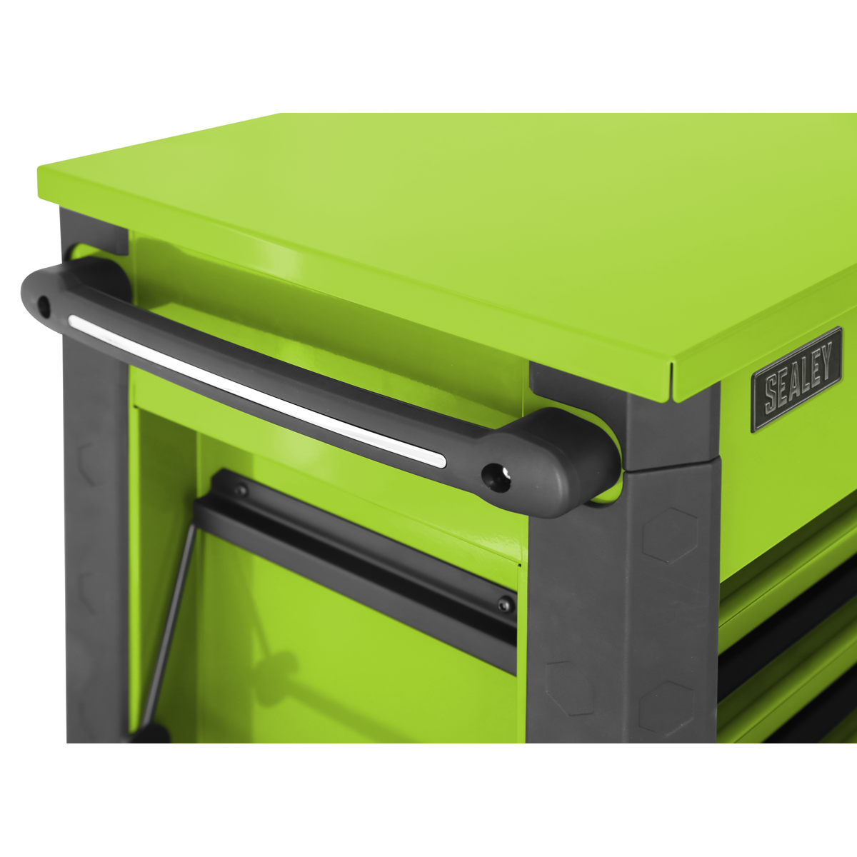 Superline Pro® Tool Trolley 6 Drawer - Green AP266HV - BostonPlates Autocare Centre