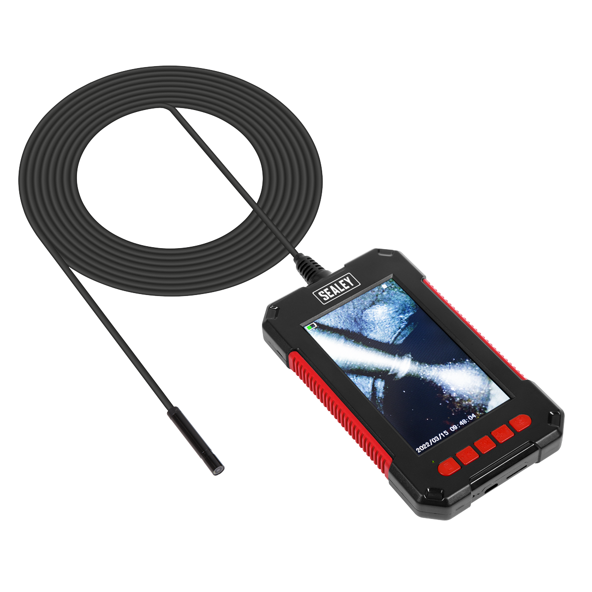 Sealey Tablet Video Borescope 5.5mm Camera VS8115 - BostonPlates Autocare Centre