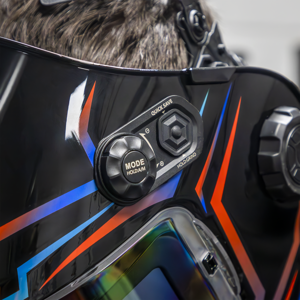 Sealey Panoramic Welding Helmet Auto Darkening - Shade 9-13 PWH602 - BostonPlates Autocare Centre