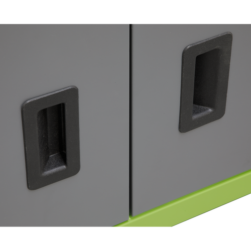American PRO® Topchest, Mid-Box & Rollcab 9 Drawer - Green AP2200BBHVSTACK - BostonPlates Autocare Centre