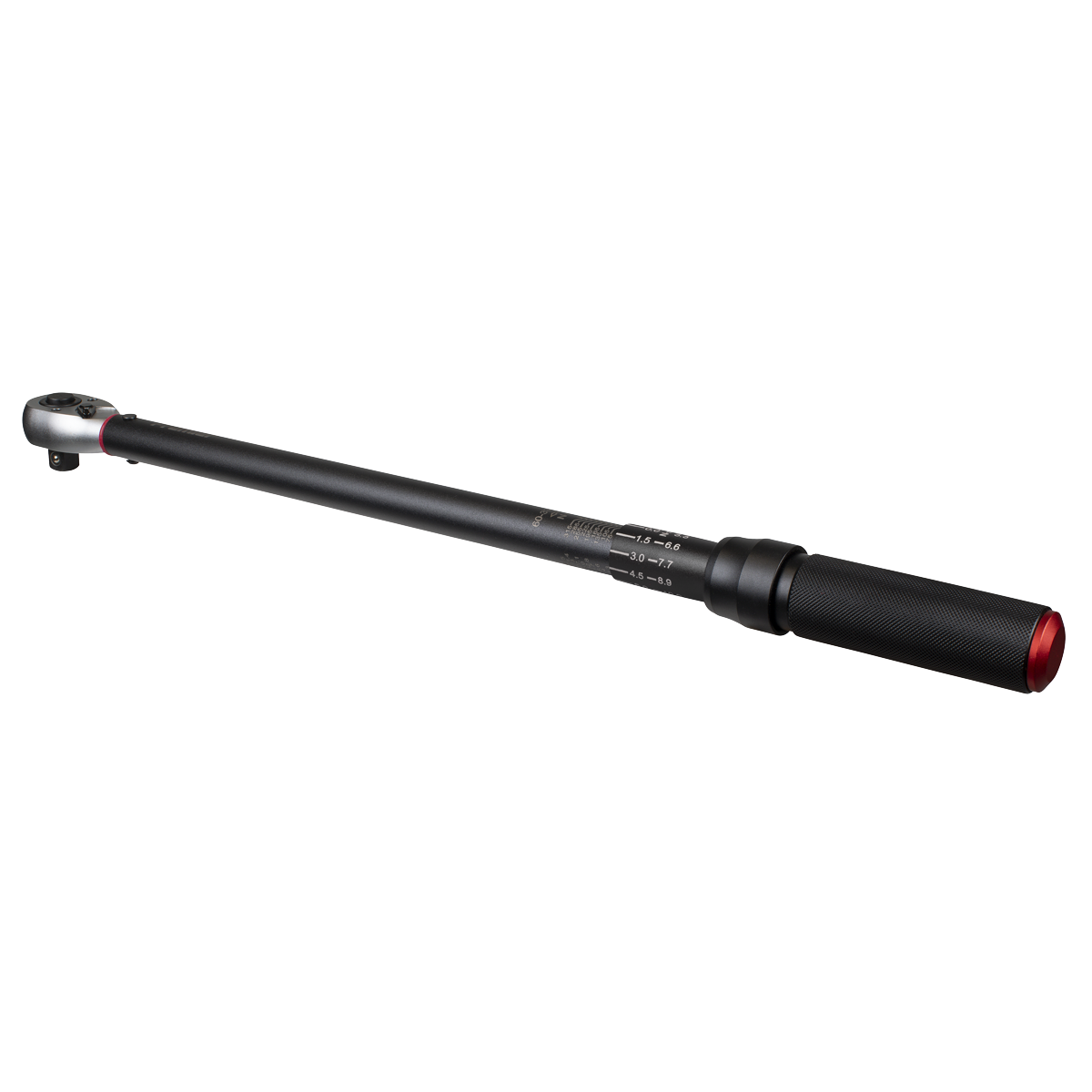 Premier Black Torque Wrench Micrometer 1/2"Sq Drive Calibrated 60-330Nm STW905B - BostonPlates Autocare Centre