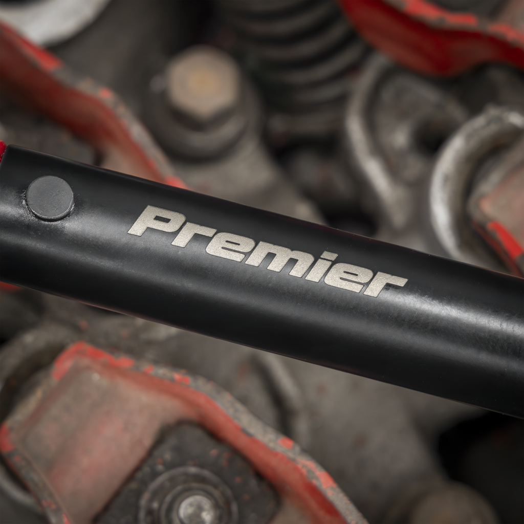 Premier Black Torque Wrench Micrometer 1/2"Sq Drive Calibrated 60-330Nm STW905B - BostonPlates Autocare Centre
