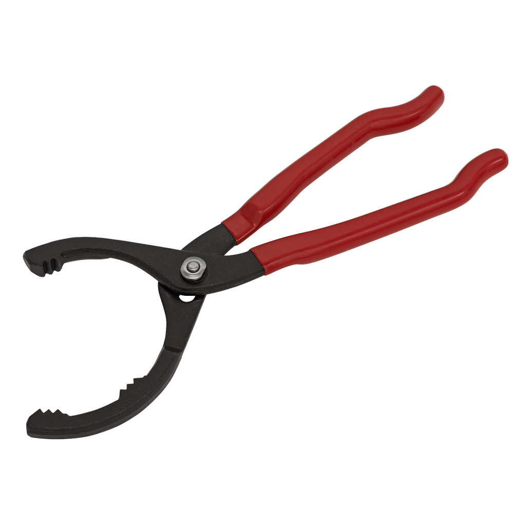 Sealey Oil Filter Pliers 60-108mm Capacity AK6411 - BostonPlates Autocare Centre