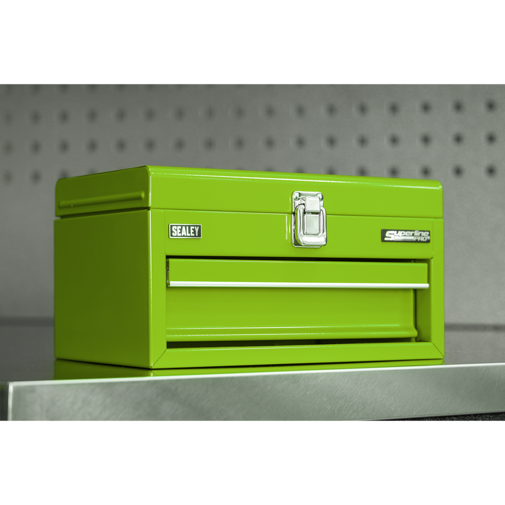 Sealey Superline Pro® Mini Toolbox with Drawer - Green APMTB3 (Copy)