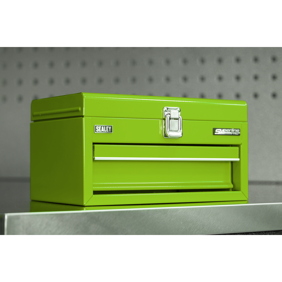 Sealey Superline Pro® Mini Toolbox with Drawer - Green APMTB3 (Copy)