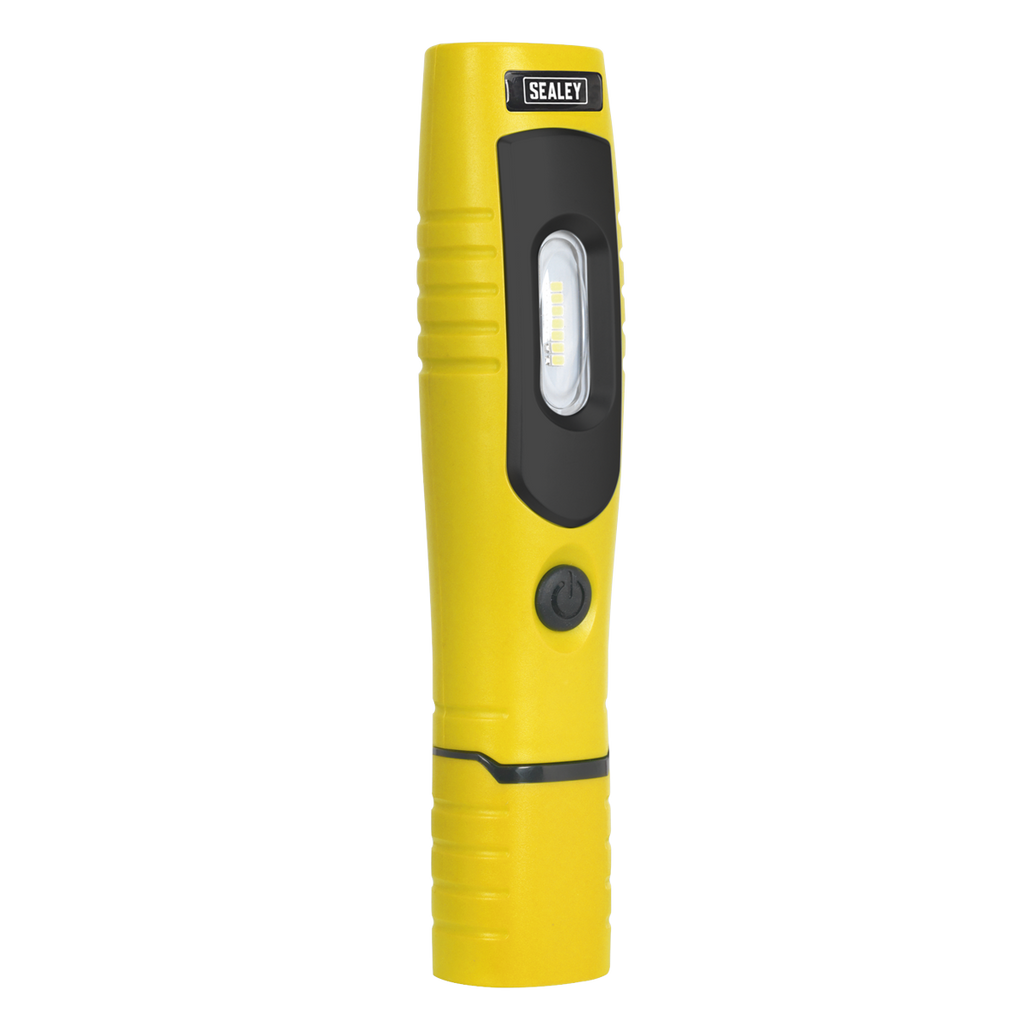 Sealey Rechargeable 360° Inspection Light 4W & 3W SMD LED - Yellow LED3602Y - BostonPlates Autocare Centre