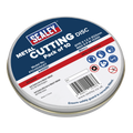 Sealey 115 x 1.2mm Cutting Disc 22mm Bore - Pack of 10 PTC11510CET - BostonPlates Autocare Centre