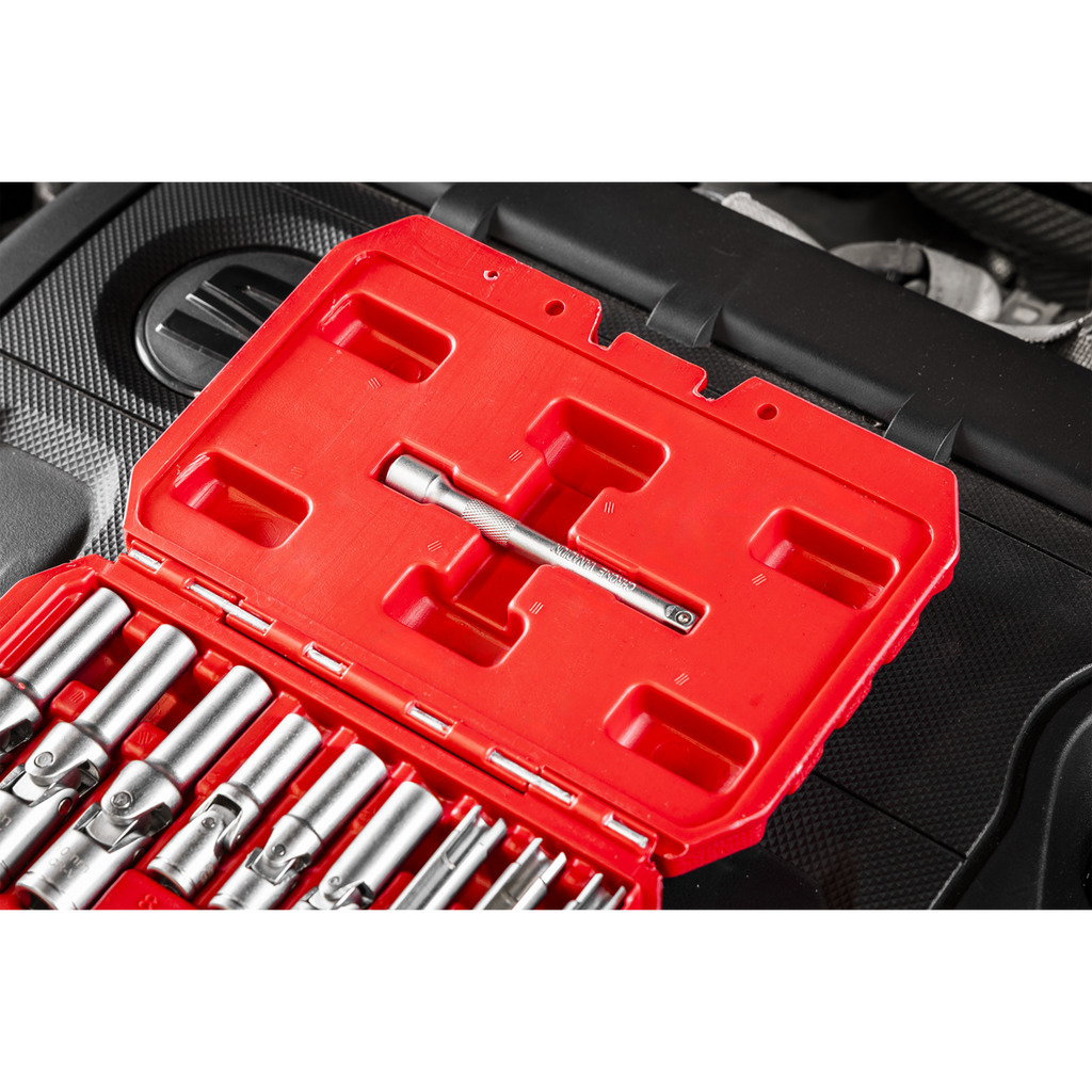 Sealey Glow Plug Socket Set 18pc 1/4"Sq & 3/8"Sq Drive SX4031 - BostonPlates Autocare Centre