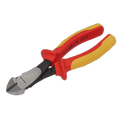 Sealey Premier Side Cutters Heavy-Duty 180mm - VDE Approved AK83459 - BostonPlates Autocare Centre