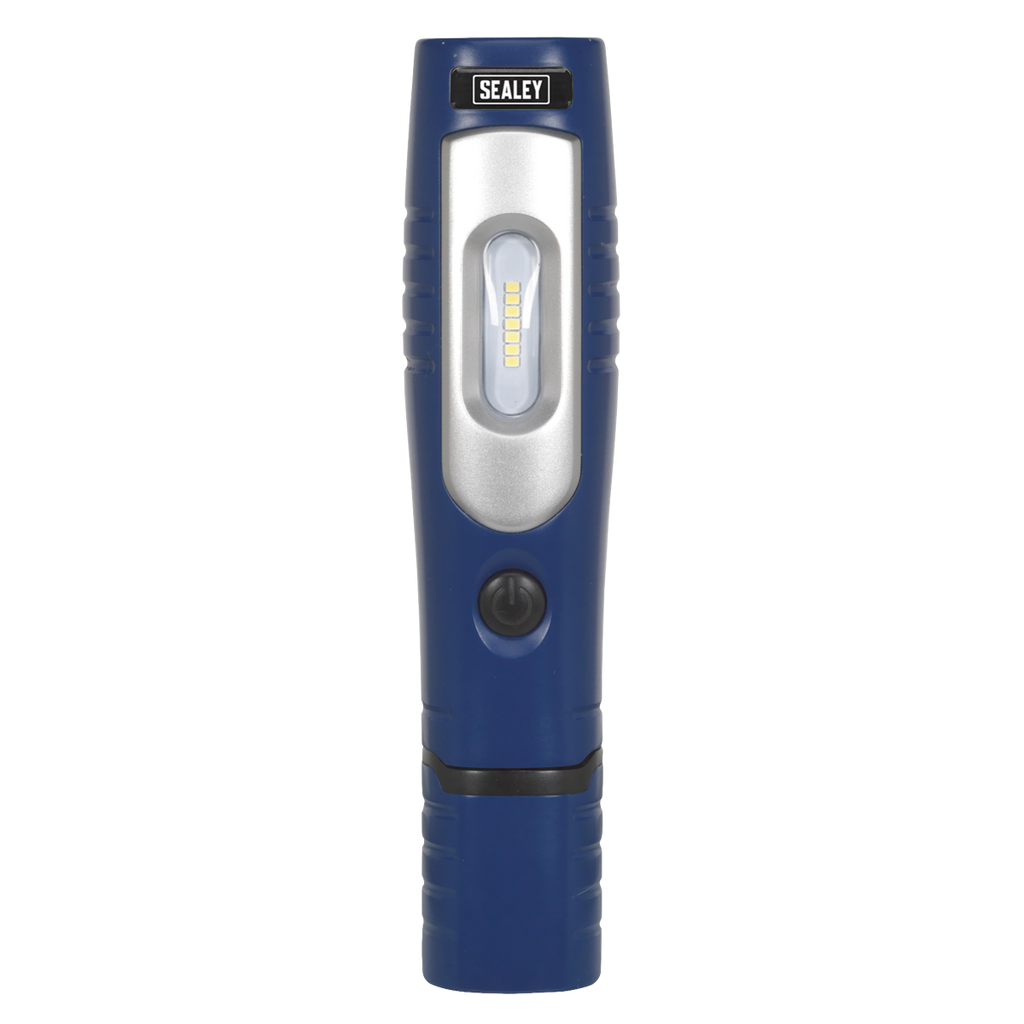 Sealey Rechargeable 360° Inspection Light 4W & 3W SMD LED - Blue LED3602B - BostonPlates Autocare Centre