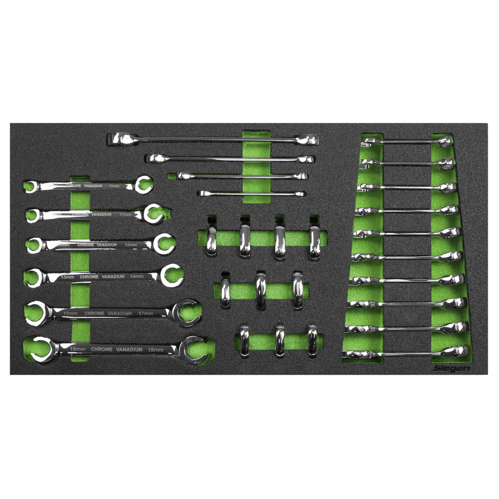 Tool Chest Combination 16 Drawer Ball-Bearing & 398pc Tool Kit AP35TBCOMBO - BostonPlates Autocare Centre