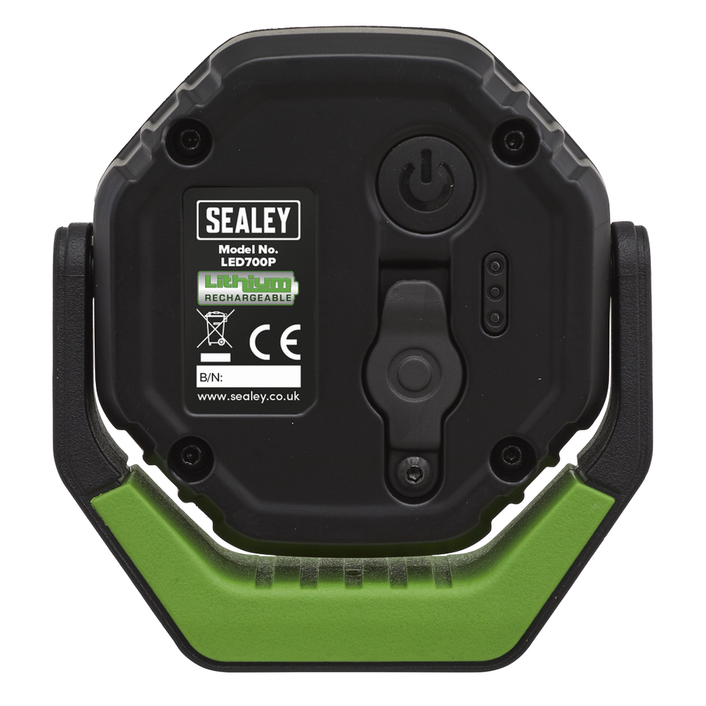 Rechargeable 360° Pocket Floodlight with Magnet 7W COB LED - Green LED700P - BostonPlates Autocare Centre