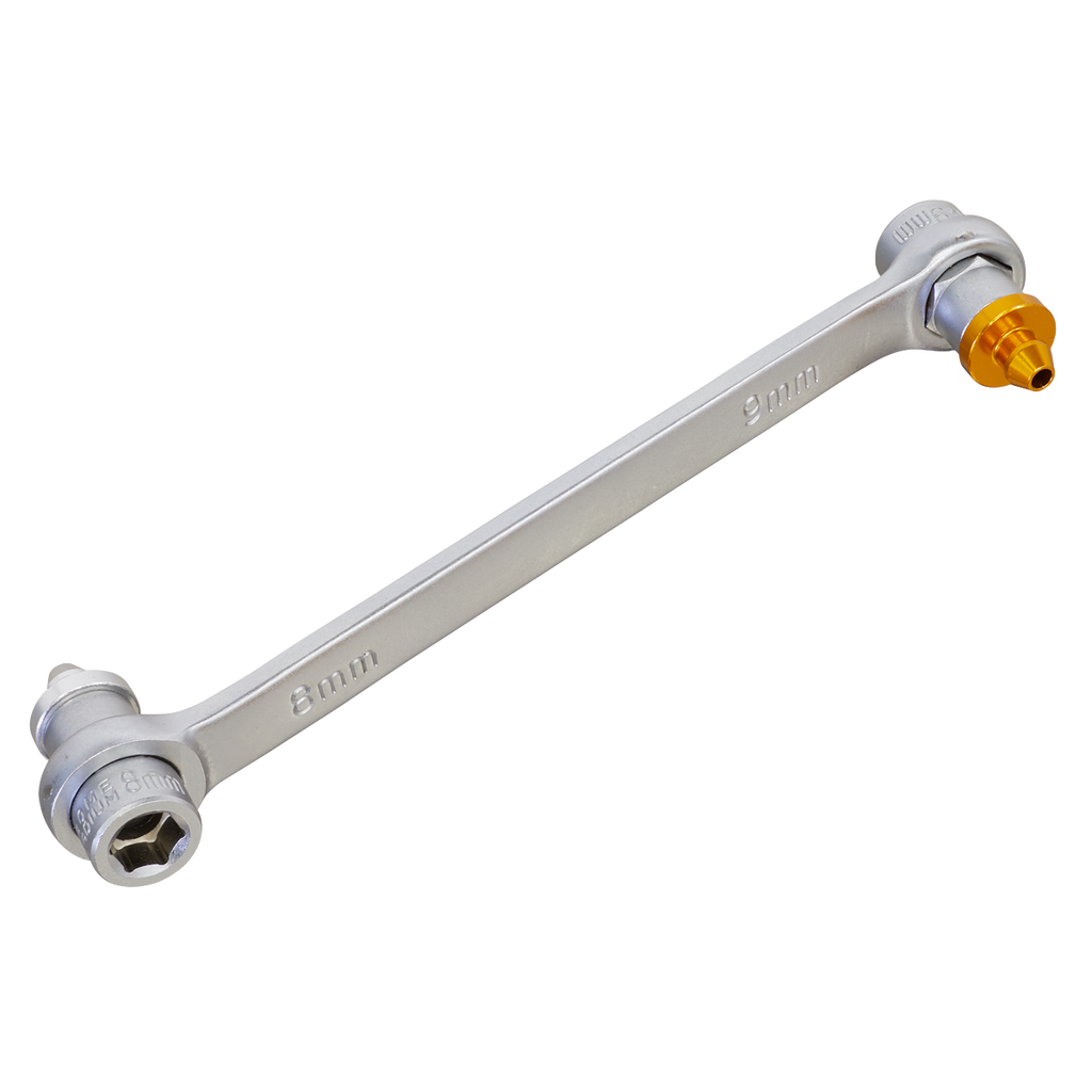 Sealey Double End Brake Bleeder Spanner 8 x 9mm VS4511 - BostonPlates Autocare Centre