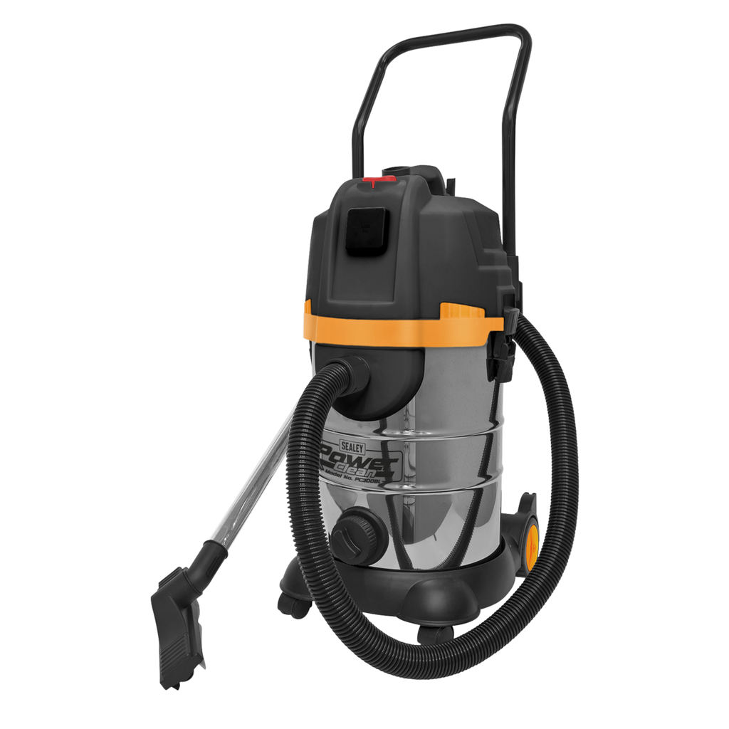 30L Industrial Cyclone Vacuum Cleaner Wet & Dry 1200W/230V PC300BL - BostonPlates Autocare Centre