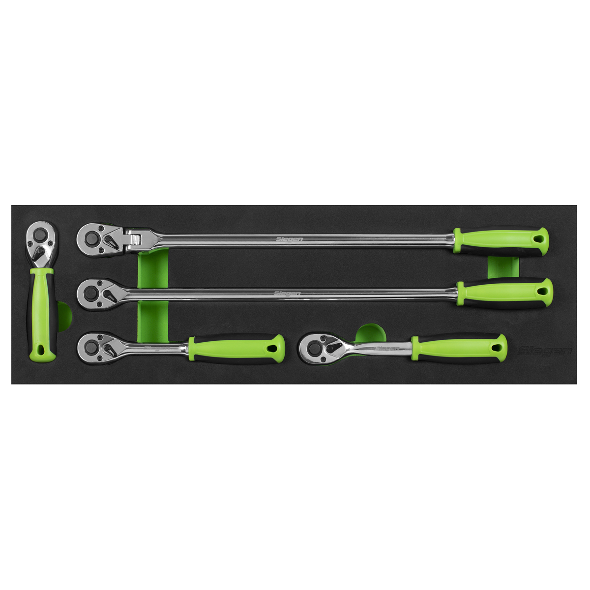 Siegen Ratchet Wrench Set with Flip Reverse 3/8"Sq Drive 5pc S01230 - BostonPlates Autocare Centre