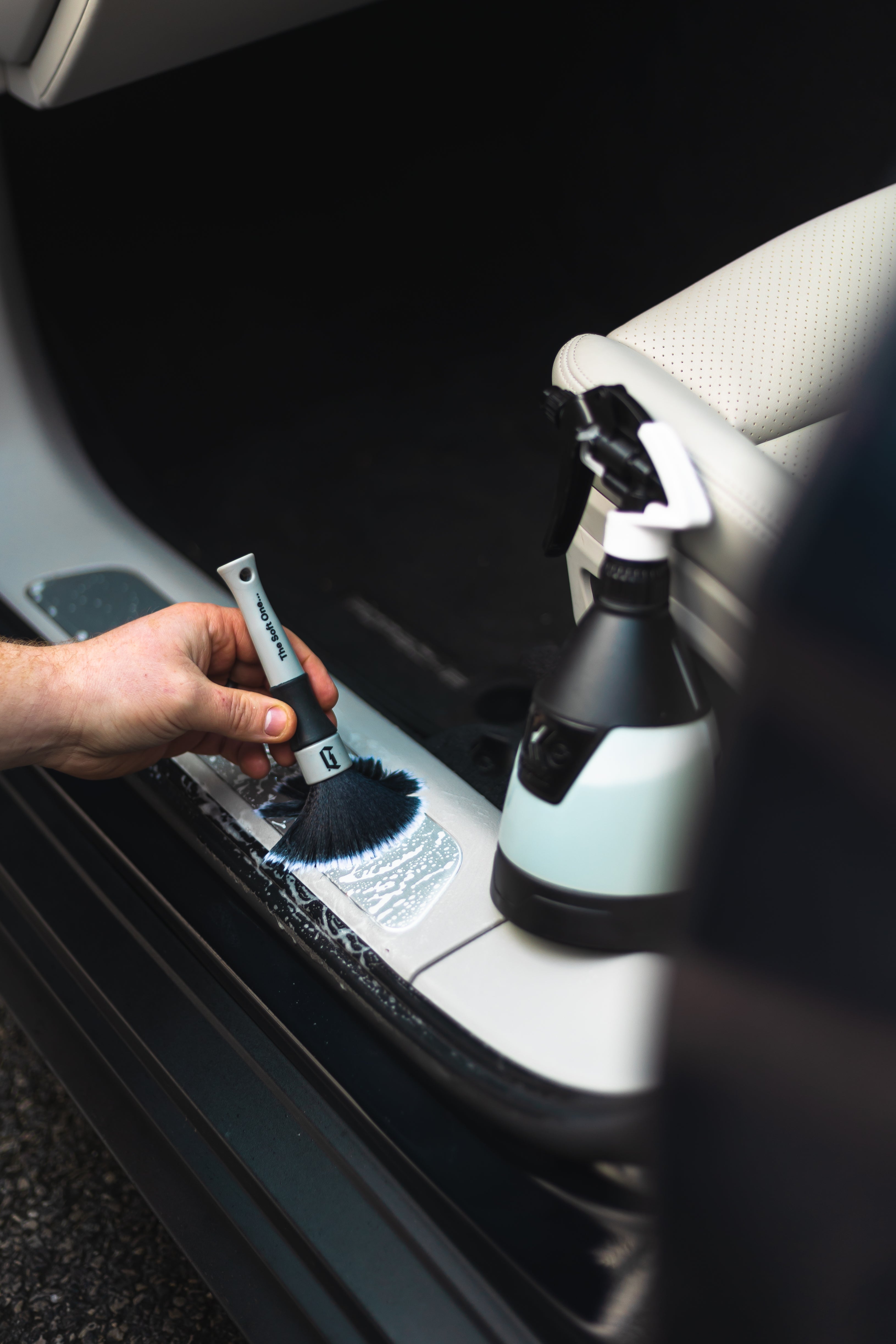 Duel Soft Detailing Brush 2 Pack - BostonPlates Autocare Centre