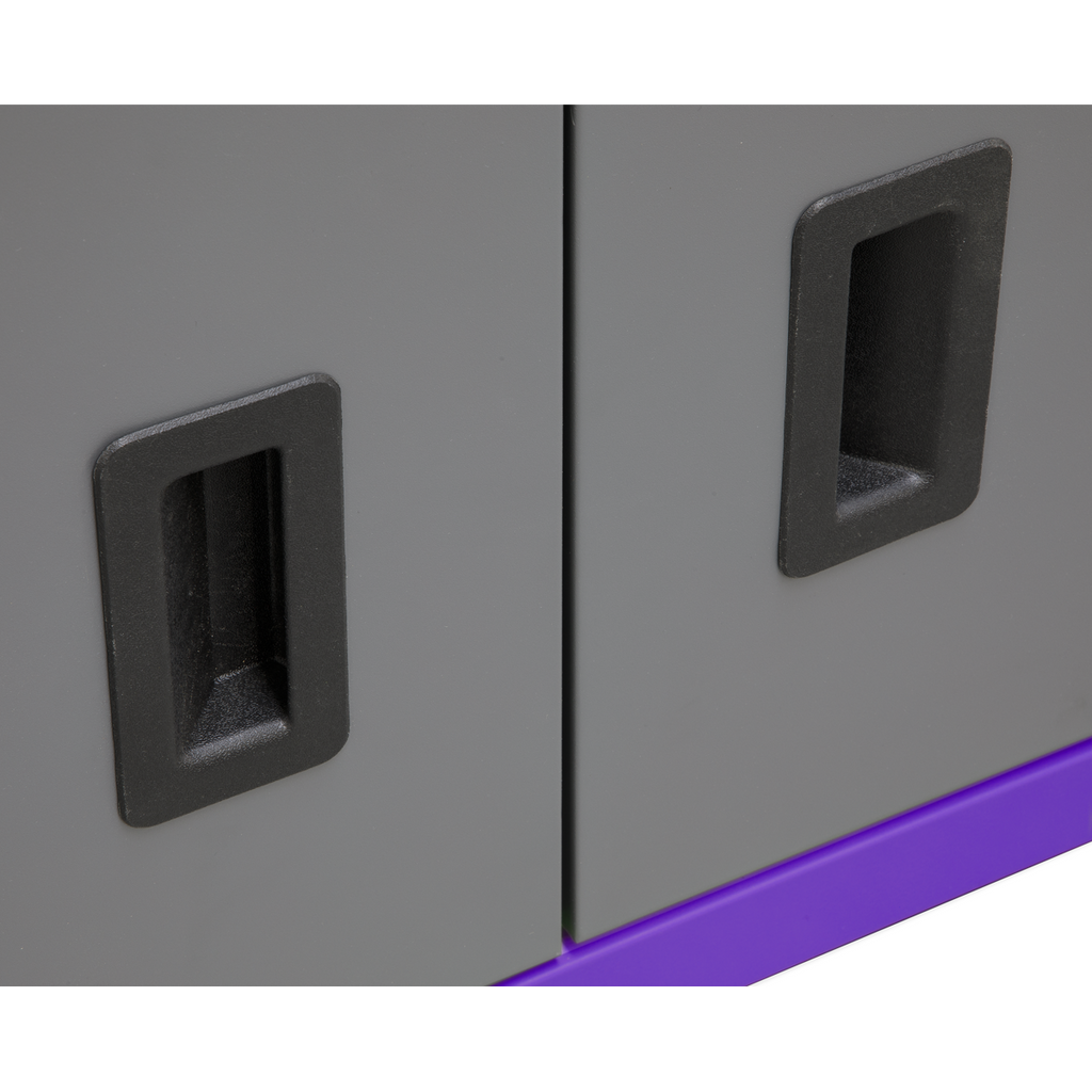 American PRO® Topchest, Mid-Box & Rollcab 9 Drawer - Purple AP2200BBCPSTACK - BostonPlates Autocare Centre