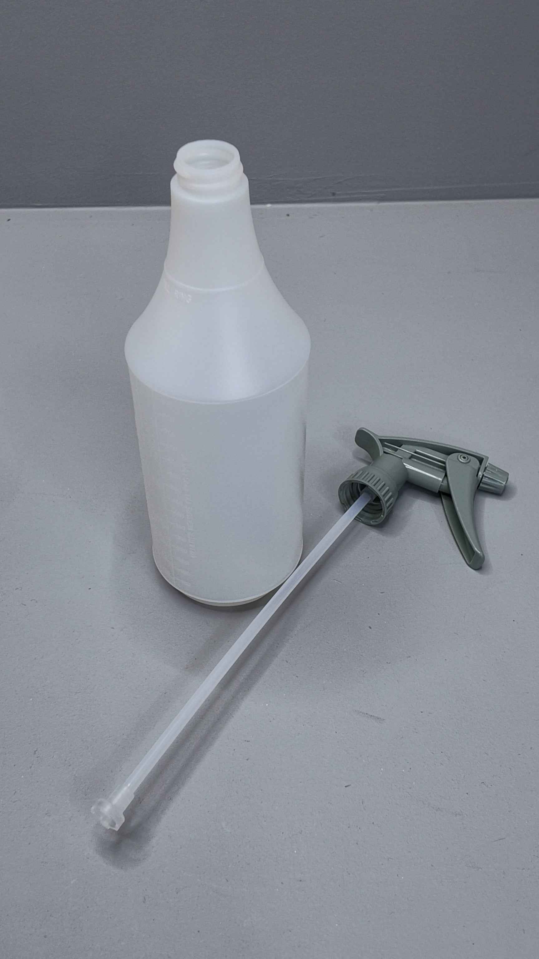 947ml Chemical Resistant Dilution Bottle with Trigger Spray - BostonPlates Autocare Centre