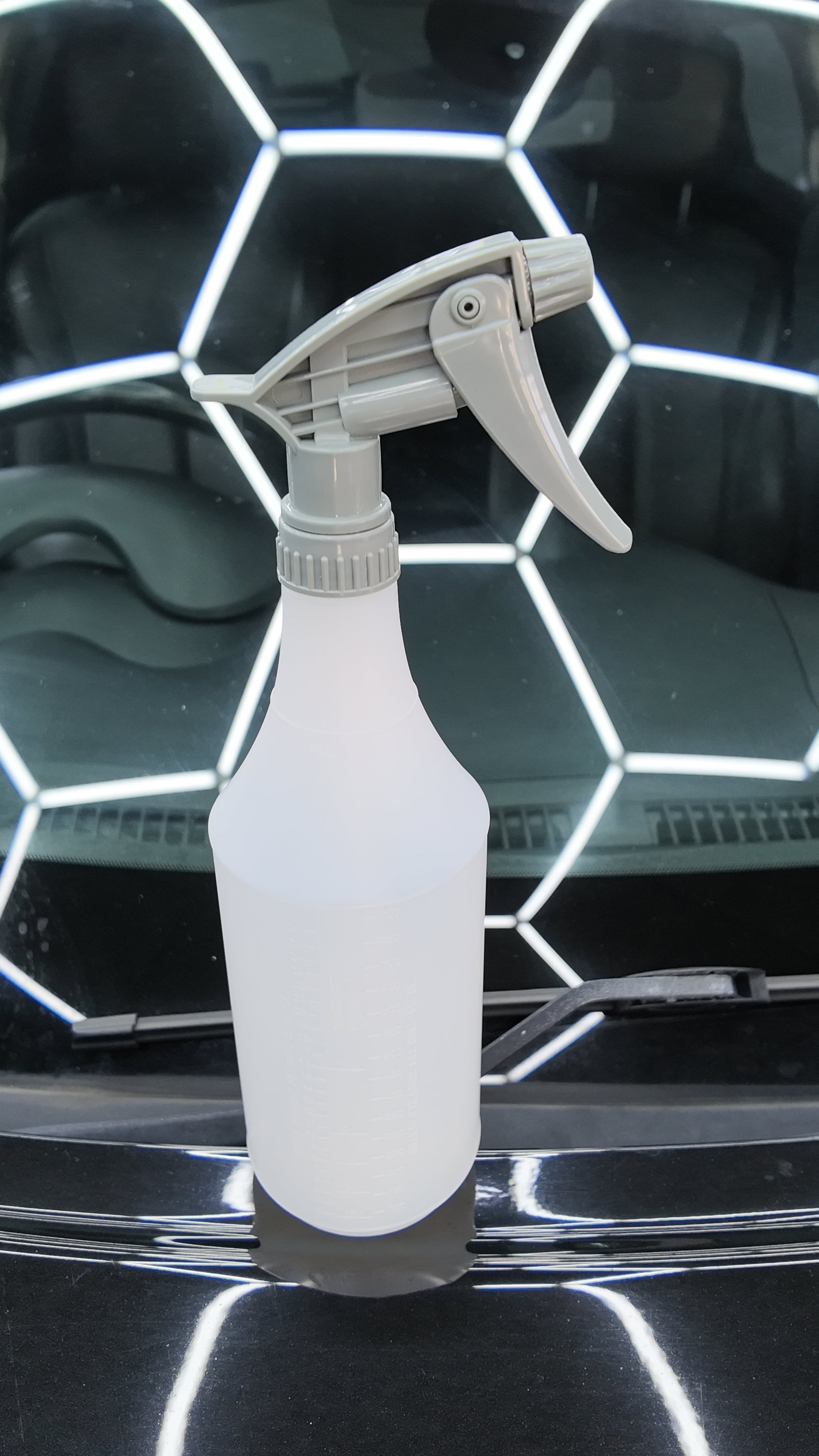 947ml Chemical Resistant Dilution Bottle with Trigger Spray - BostonPlates Autocare Centre