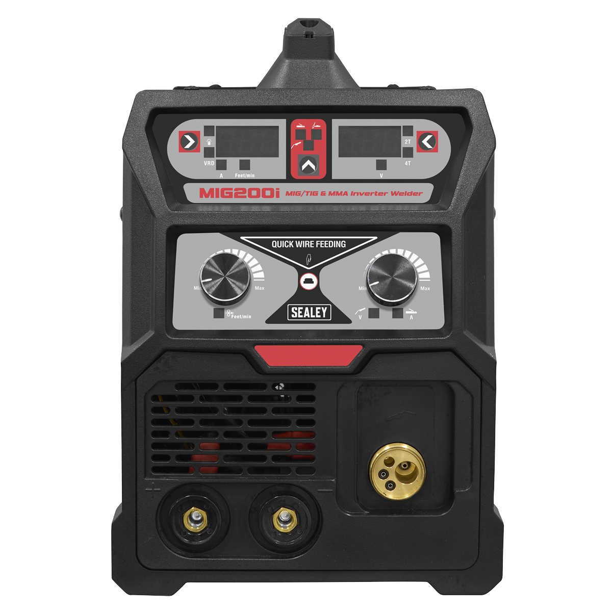 Sealey MIG/TIG & MMA (ARC/STICK) Inverter Welder 200A MIG200i - BostonPlates Autocare Centre