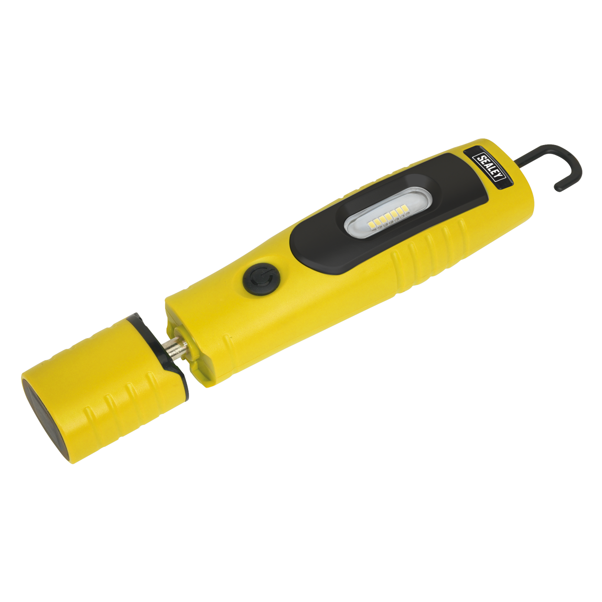 Sealey Rechargeable 360° Inspection Light 4W & 3W SMD LED - Yellow LED3602Y - BostonPlates Autocare Centre