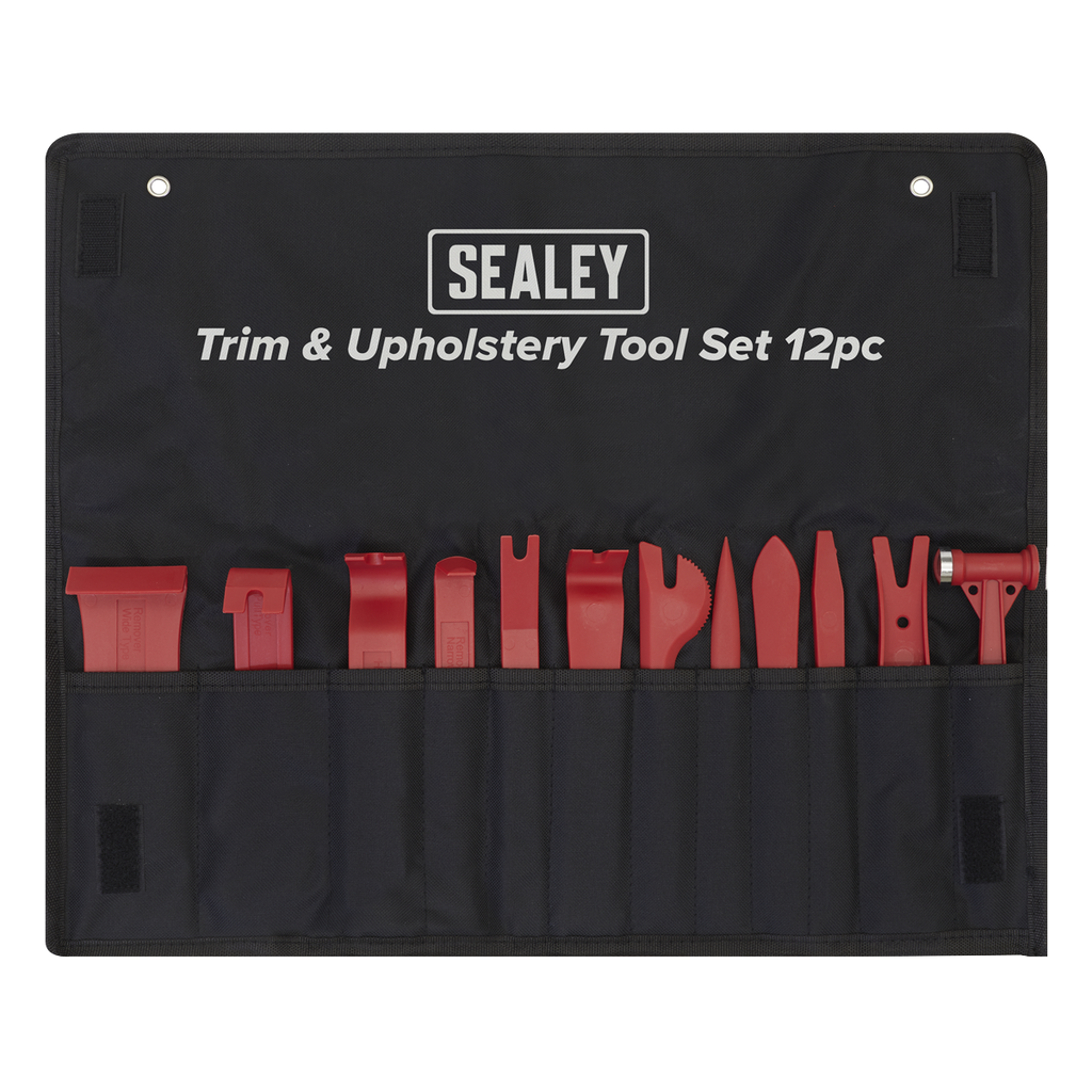 Sealey Trim & Upholstery Tool Set 12pc RT12KIT - BostonPlates Autocare Centre