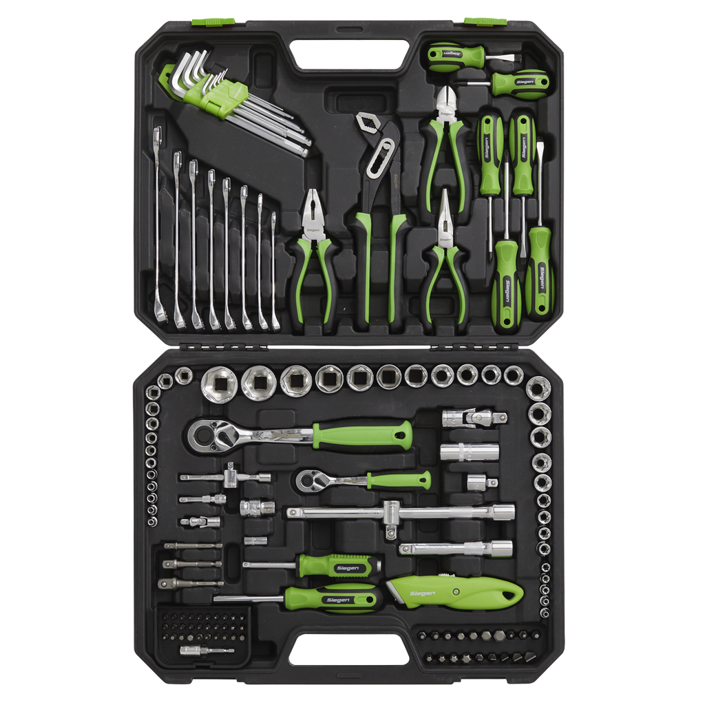 Siegen Mechanic's Tool Kit 135pc S01214 - BostonPlates Autocare Centre
