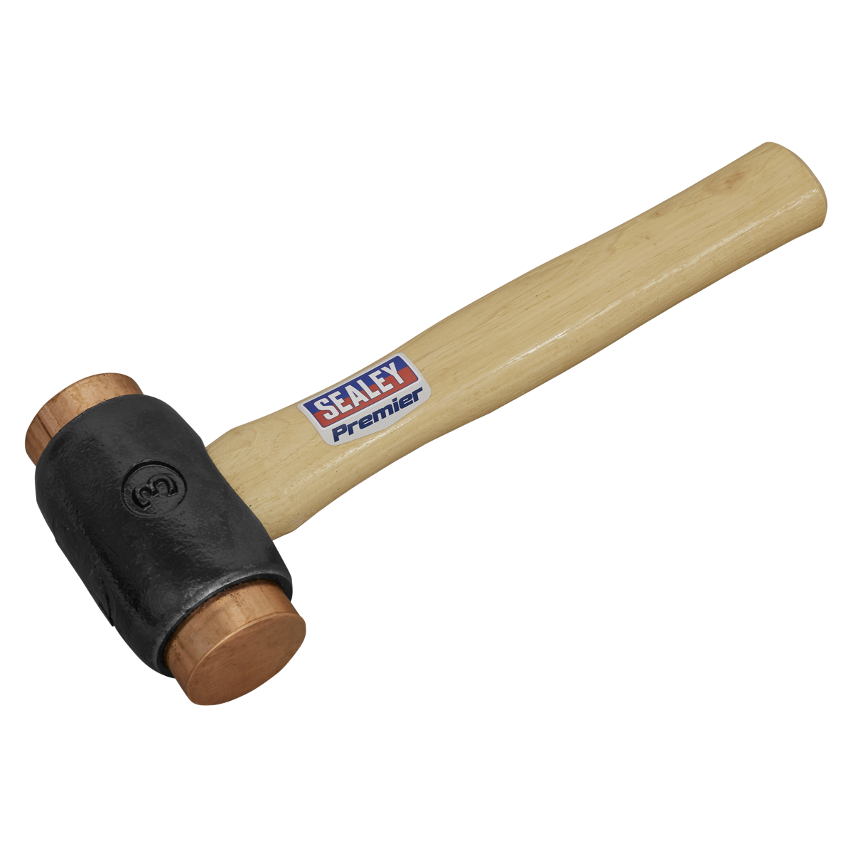 Sealey Premier Copper Faced Hammer with Hickory Shaft 4.3lb CFH04 - BostonPlates Autocare Centre
