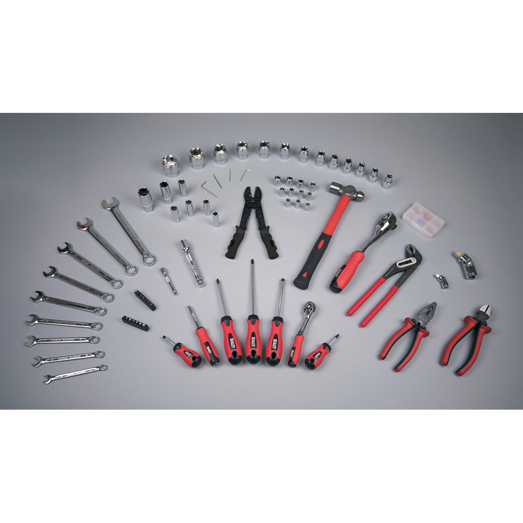 Sealey Mechanic's Tool Kit 100pc AK7400 - BostonPlates Autocare Centre