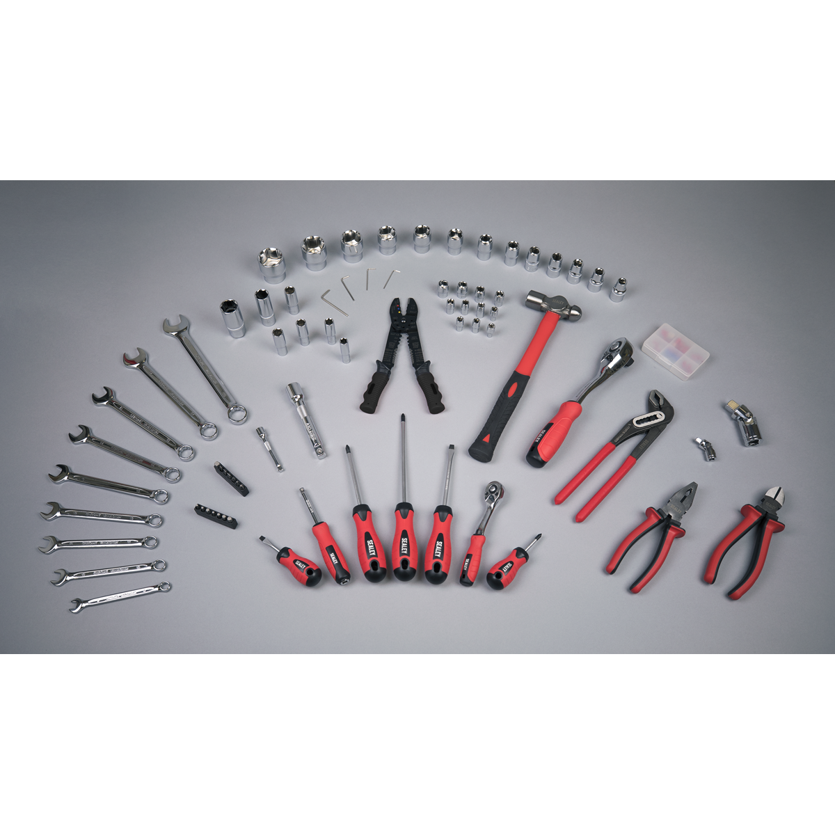 Sealey Mechanic's Tool Kit 100pc AK7400 - BostonPlates Autocare Centre