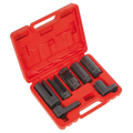 Sealey Oxygen Sensor Socket Set 3/8" & 1/2"Sq Drive 7pc SX032 - BostonPlates Autocare Centre
