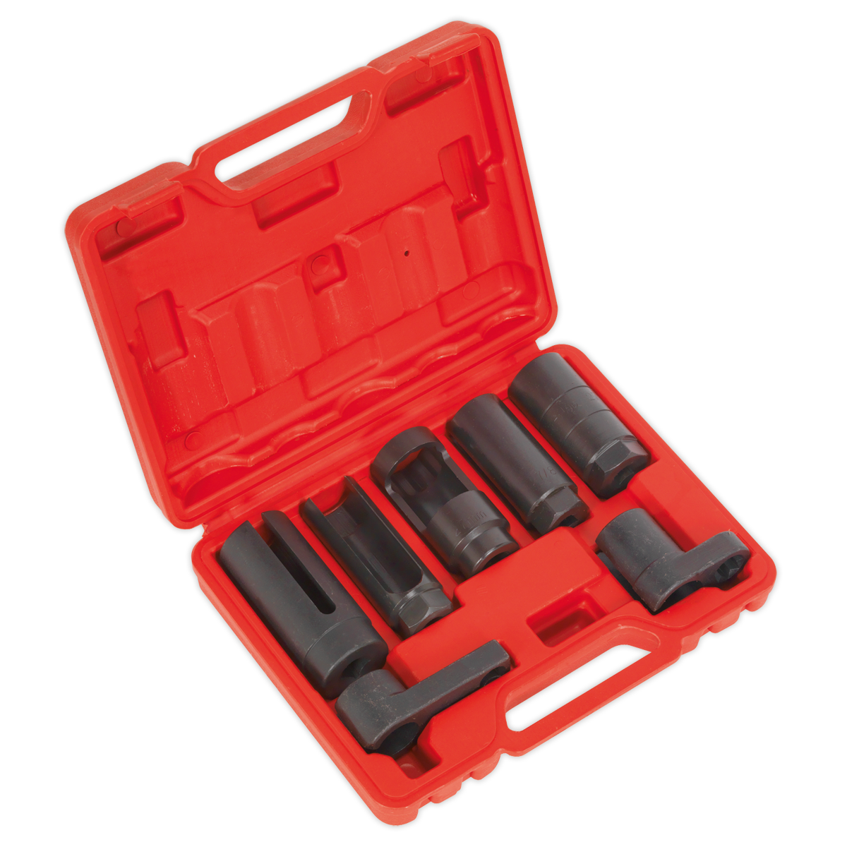 Sealey Oxygen Sensor Socket Set 3/8" & 1/2"Sq Drive 7pc SX032 - BostonPlates Autocare Centre
