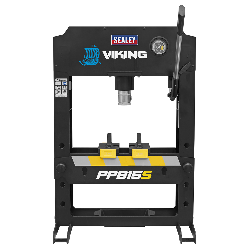 Viking Bench Type Hydraulic Press 15 Tonne PPB15S - BostonPlates Autocare Centre