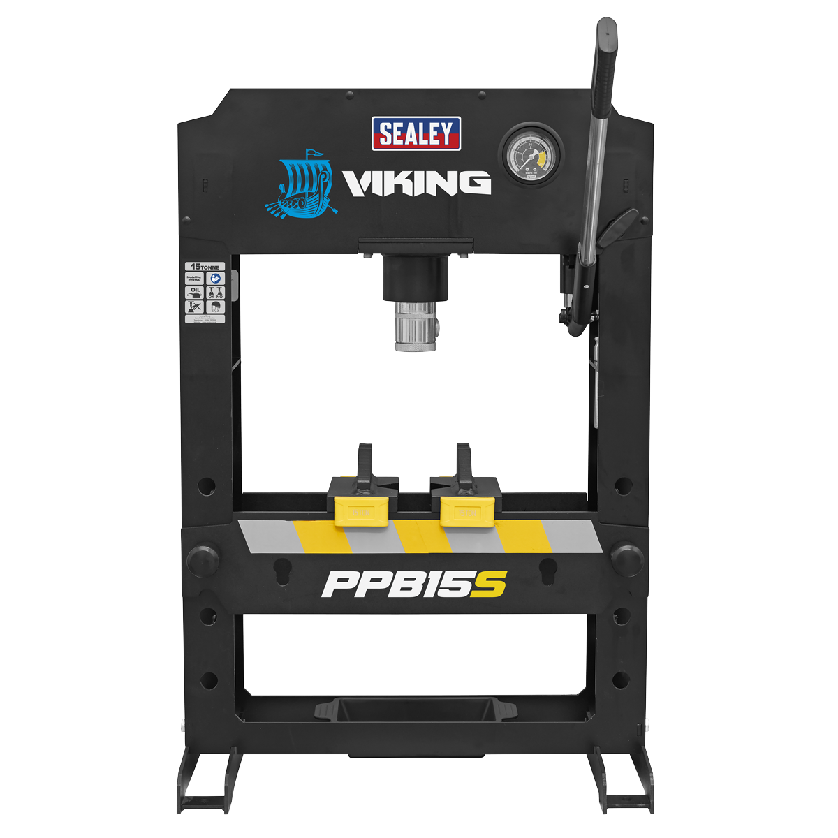 Viking Bench Type Hydraulic Press 15 Tonne PPB15S - BostonPlates Autocare Centre