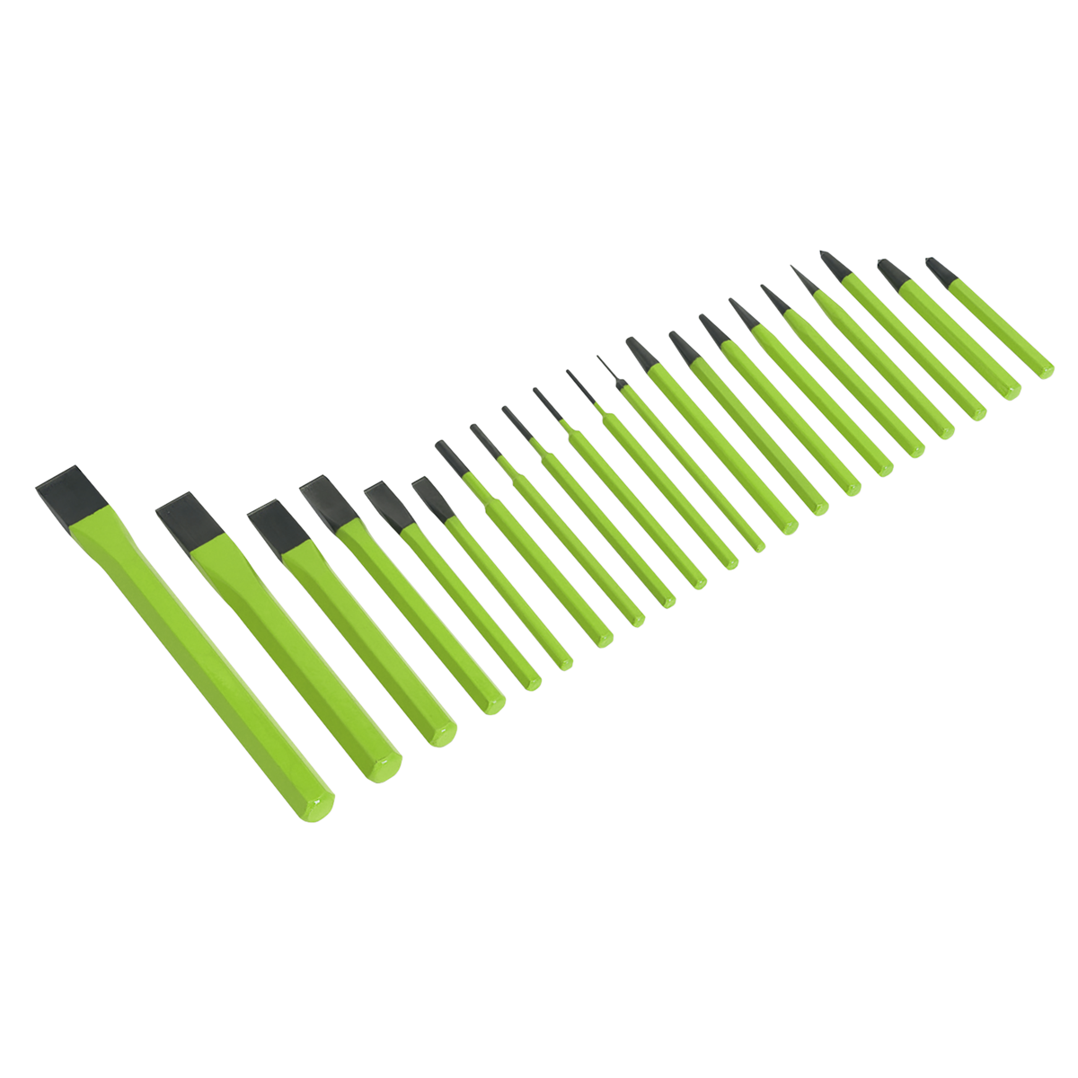 Siegen Punch & Chisel Set 21pc S0805 - BostonPlates Autocare Centre