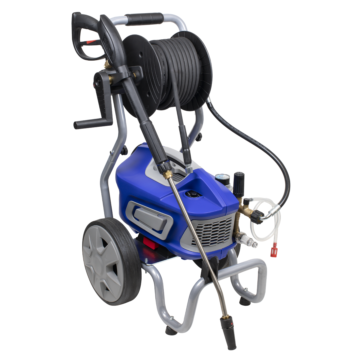 Professional Pressure Washer TSS & Adjustable Nozzle 150bar 2500W/230V PW5000 - BostonPlates Autocare Centre