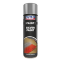 Sealey Silver Paint 500ml SCS031S - BostonPlates Autocare Centre