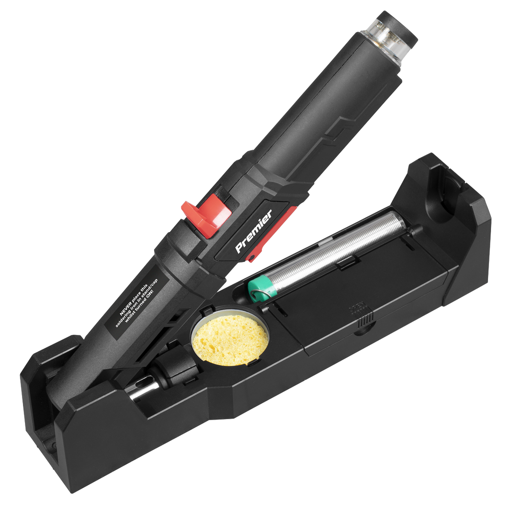 Sealey Premier Butane Soldering Iron Kit 3-in-1 Quick Release AK2976 - BostonPlates Autocare Centre