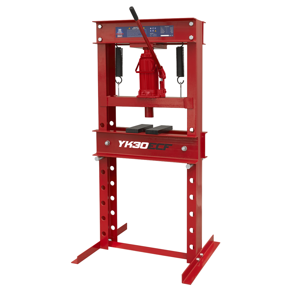 Hydraulic Floor Type Press 30 Tonne YK30ECF - BostonPlates Autocare Centre