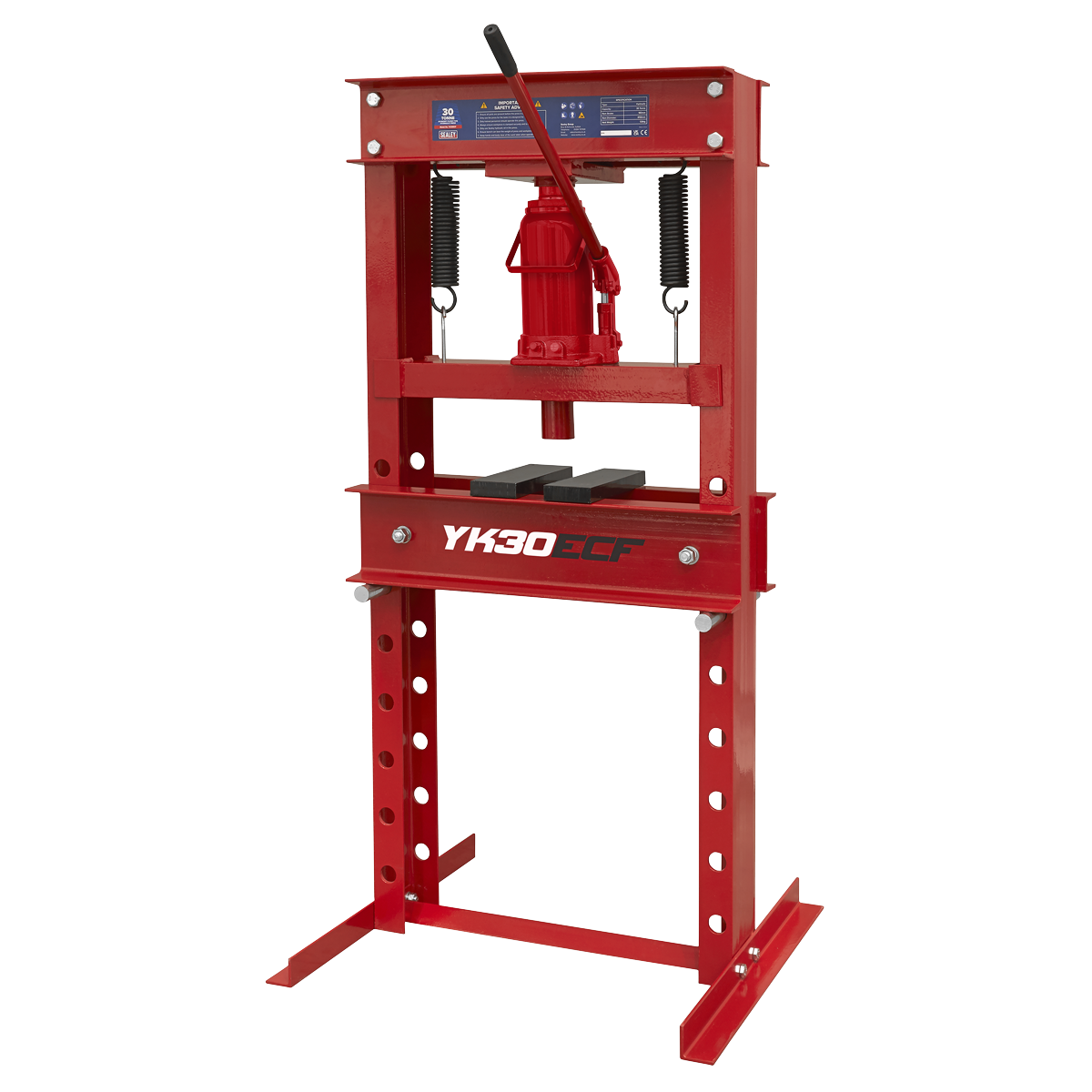 Hydraulic Floor Type Press 30 Tonne YK30ECF - BostonPlates Autocare Centre