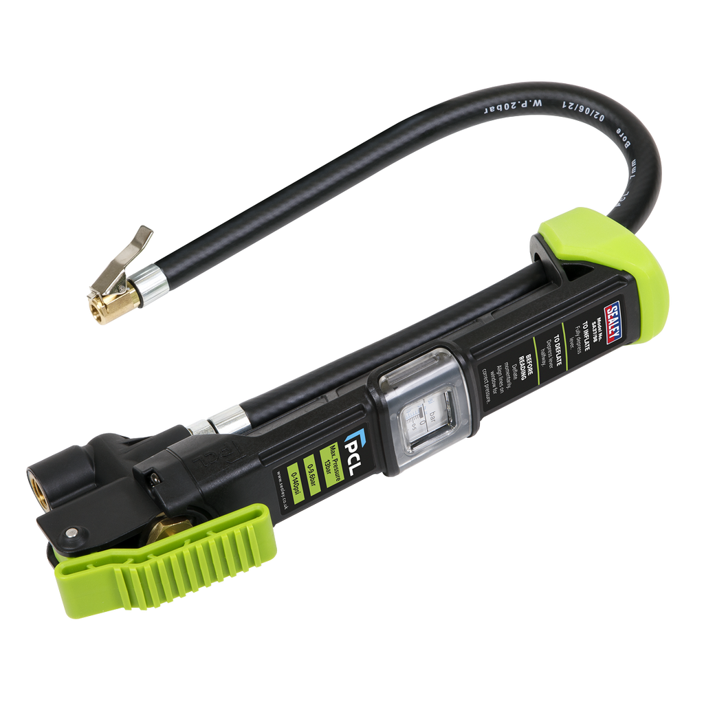 Sealey PCL Airlite Eco Tyre Inflator with Clip-On Connector SA37/98 (Copy)