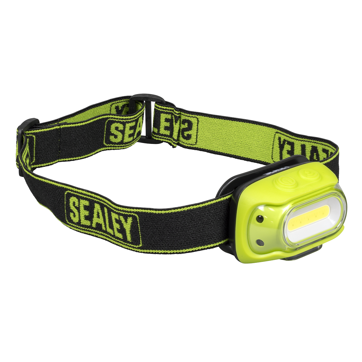 Sealey Rechargeable Head Torch with Auto-Sensor 8W COB LED - Green HT08RG - BostonPlates Autocare Centre
