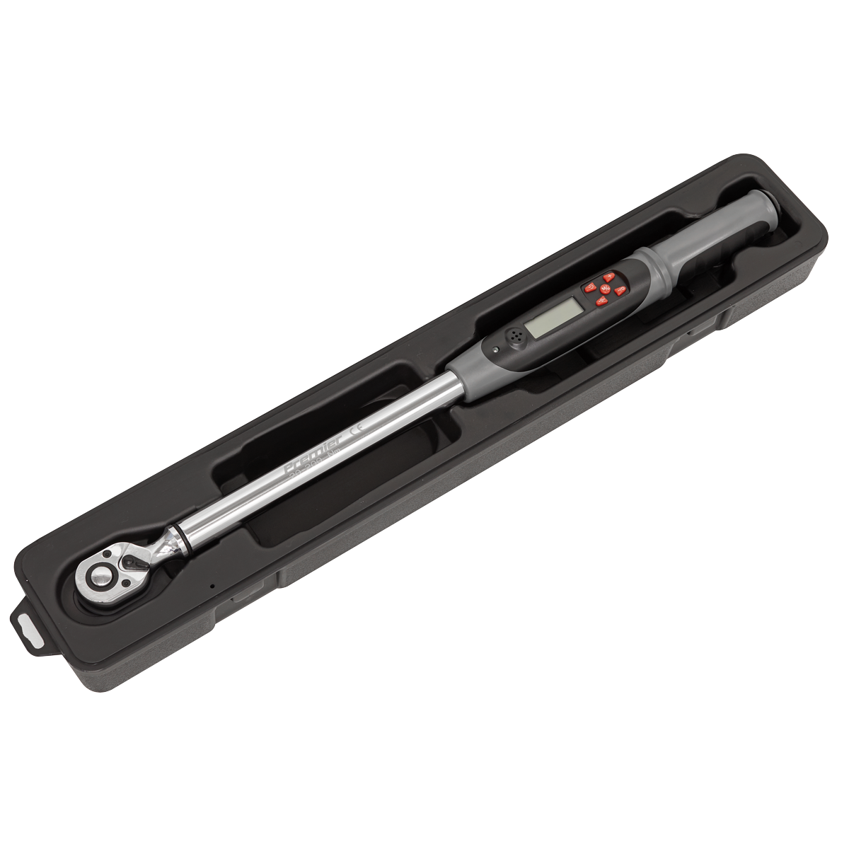 Sealey Premier Digital Torque Wrench with Angle Function 1/2"Sq Drive 20-200Nm STW306 - BostonPlates Autocare Centre
