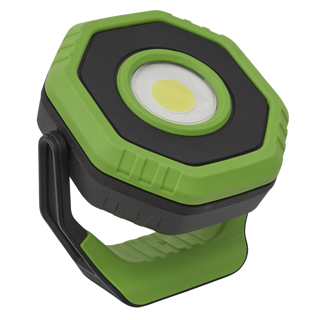 Rechargeable 360° Pocket Floodlight with Magnet 7W COB LED - Green LED700P - BostonPlates Autocare Centre